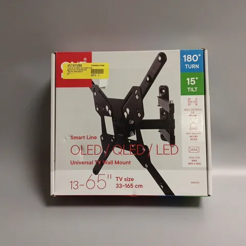 BOXED ONE FOR ALL UNIVERSAL TV WALL MOUNT