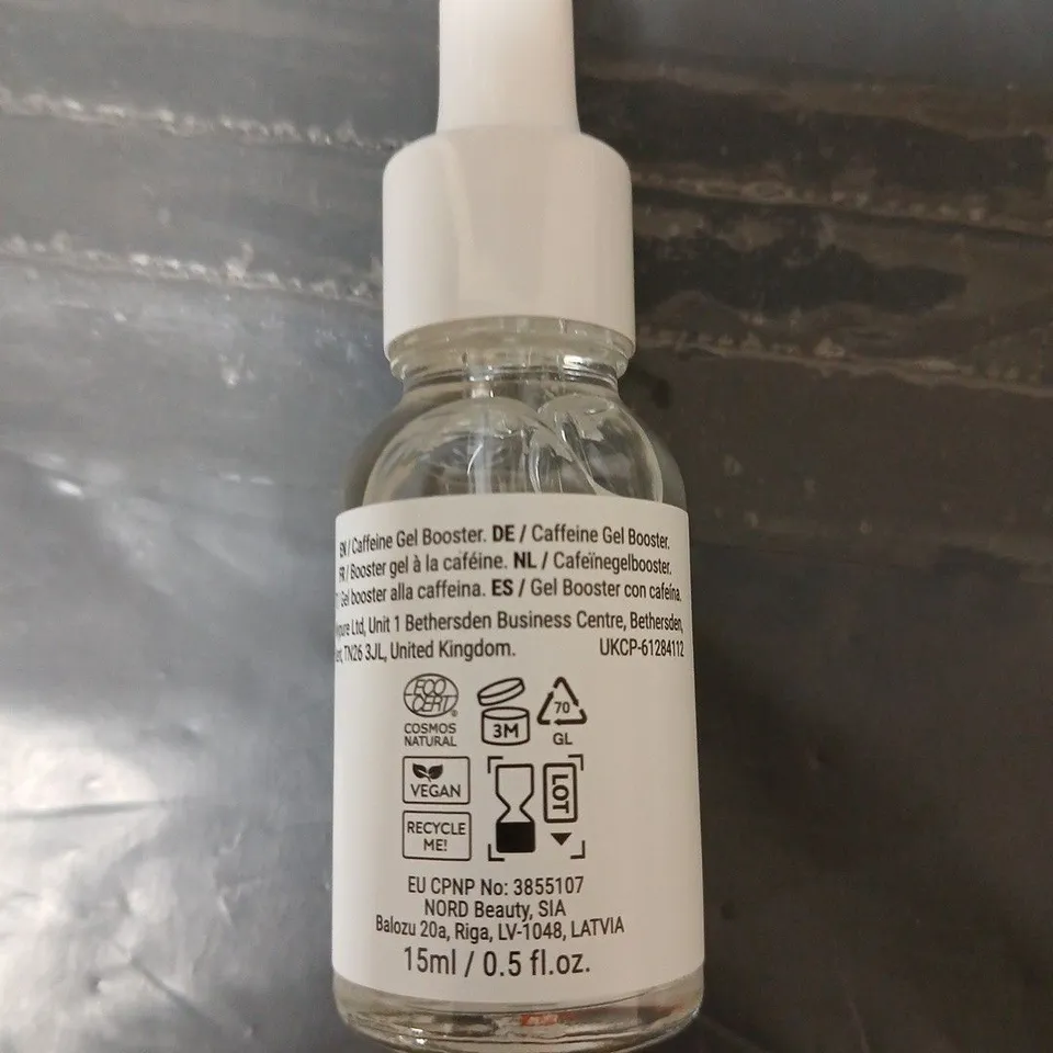 APPROXIMATELY 150 SKIN WORKOUT CAFFEINE HIIT GEL BOOSTER – 15ML