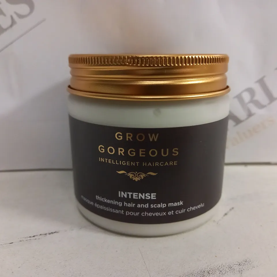 GROW GORGEOUS INTENSE THICKENING HAIR AND SCALP MASK 200 ML VEGAN-FRIENDLY,