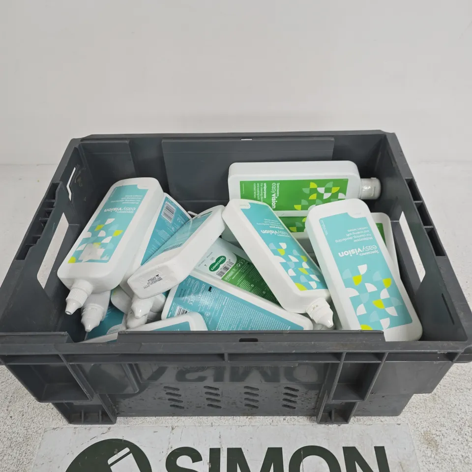 TOTE OF APPROXIMATELY 10 ASSORTED ITEMS INCLUDING EYEXPERT PUREFLOW, SPECSAVERS EASYVISION AND SPECASAVERS MULTIPURPOSE