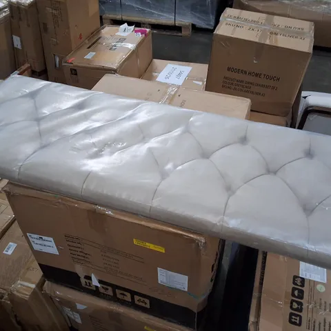 140CM TAUPE FABRIC HEADBOARD