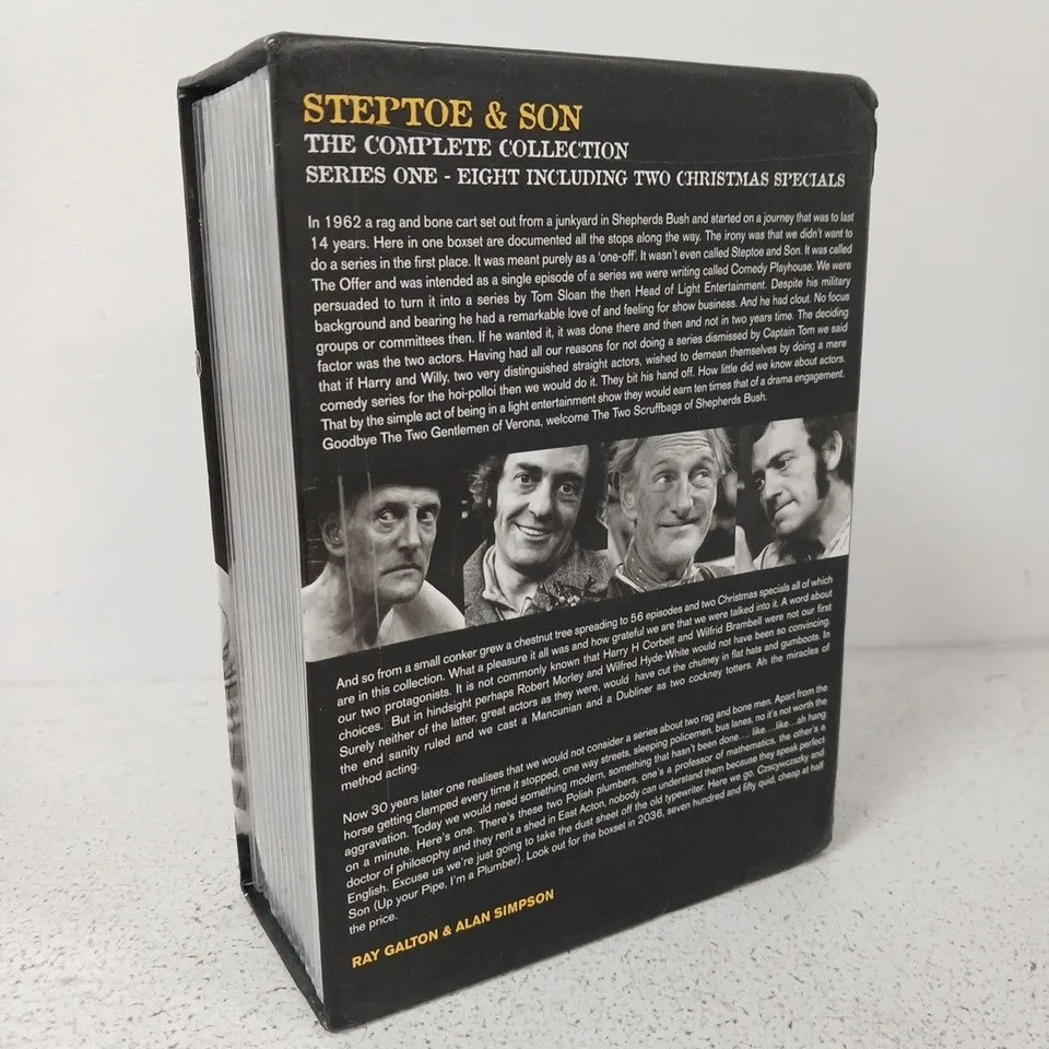 THE COMPLETE STEPTOE & SON DVD SET – 13 DISC BOXED BBC DVD