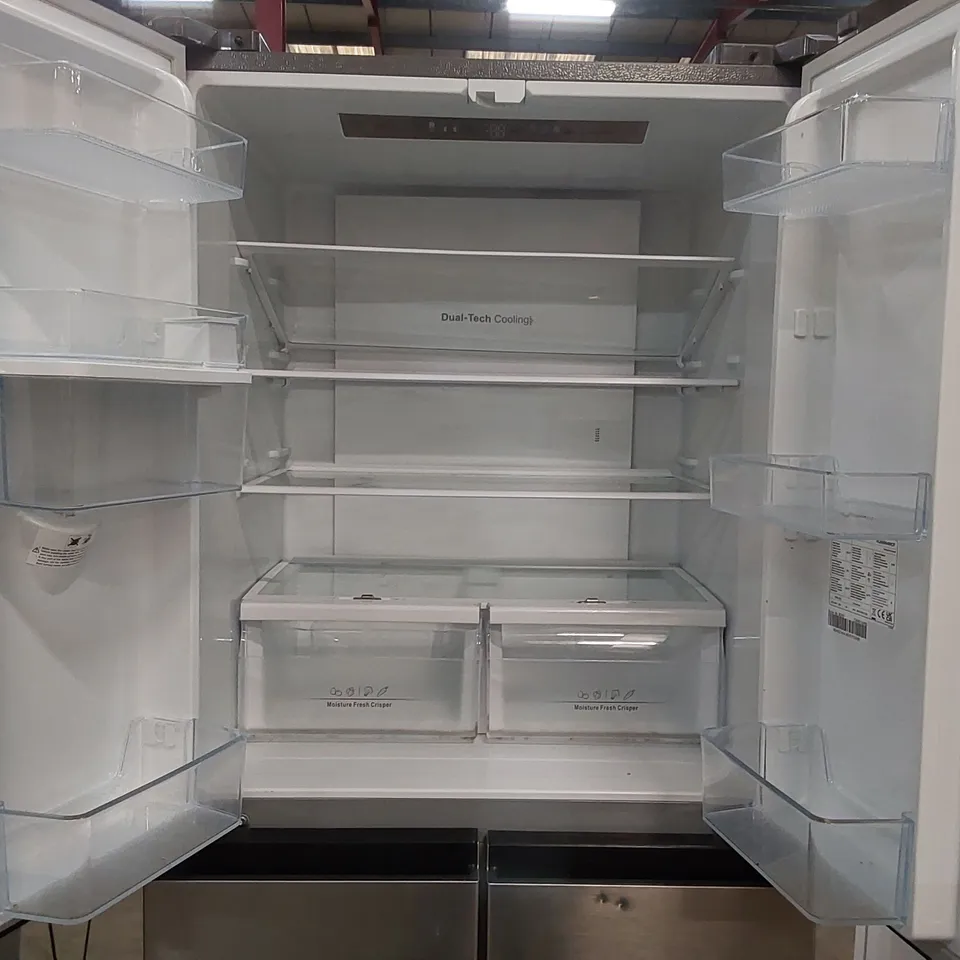 HISENSE RQ560N4WCF PUREFLAT AMERICAN FRIDGE FREEZER SILVER - UNPROCESSED RAW RETURN