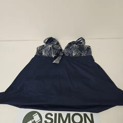 BONPRIX DARK BLUE SWIM DRESS SIZE 20