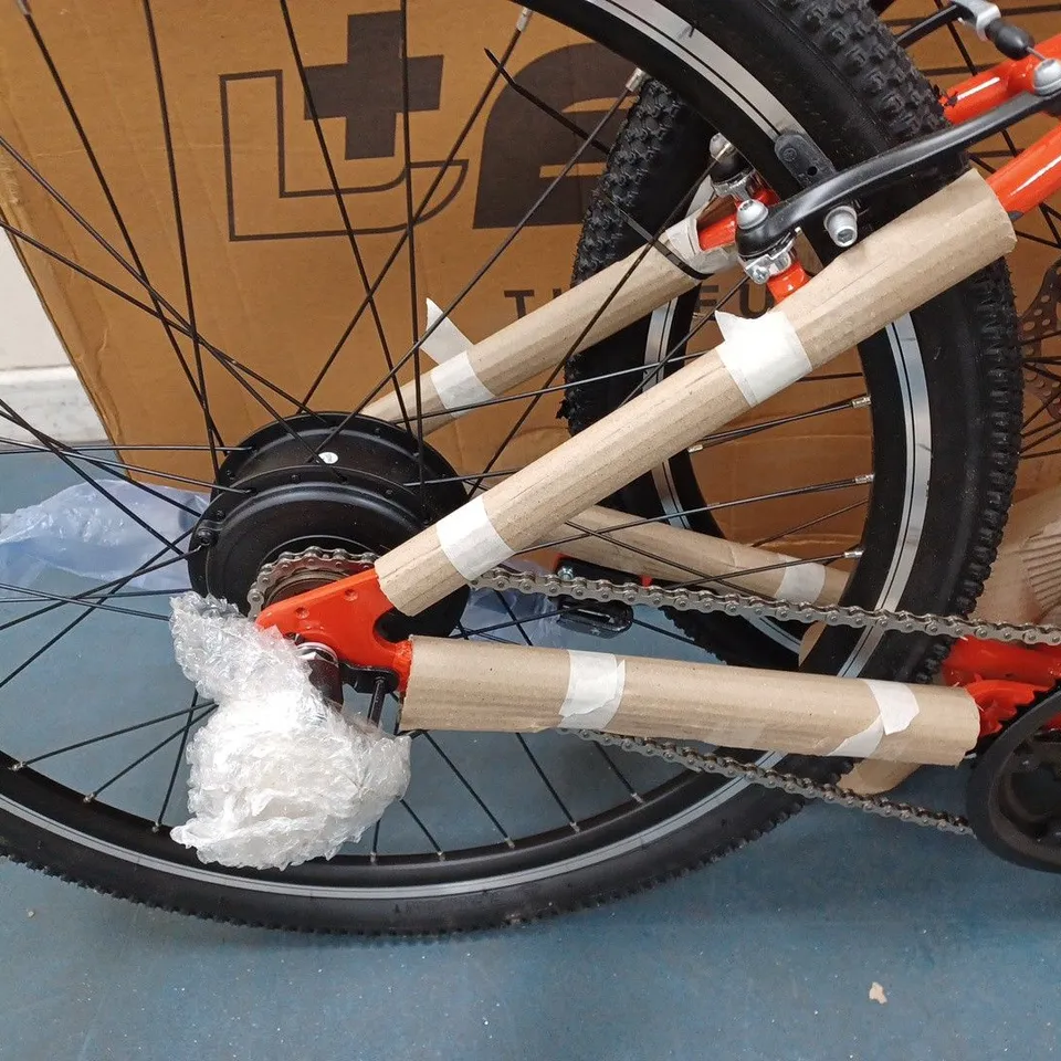 LECTOR ADVENTURER LOW STEP 36V ELECTRIC BIKE - ORANGE / COLLECTION ONLY