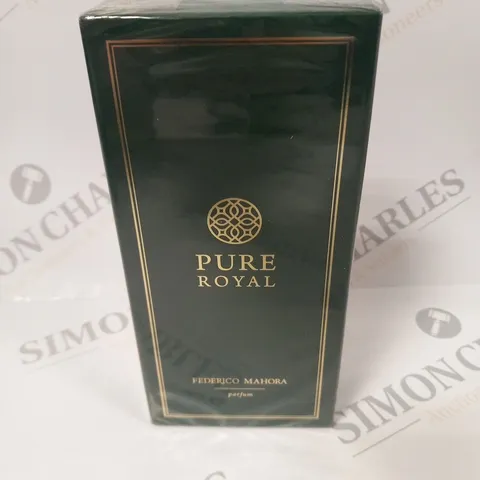 BOXED AND SEALED FEDERICO MAHORA PURE ROYAL PARFUM 50ML