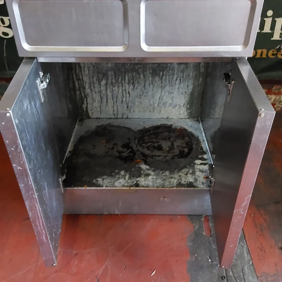 COMMERCIAL DOUBLE FRYER
