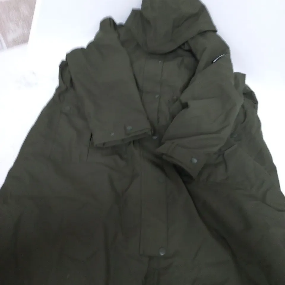 REGATTA GREAT OUTDOORS WATERPROOF JACKET – UK 20 (DARK KHAKI) THERMOGUARD ISOTEX STRETCH 15000