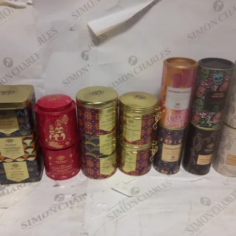 LOT OF 12 ASSORTED WHITTARD OF CHELSEA FLAVOURED HOT CHOCOLATE, COFFEE AND TEA
