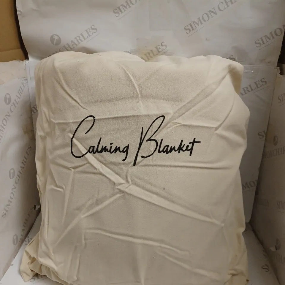 BOXED CALMING BLANKET PREMIUM WEIGHTED BLANKET. 