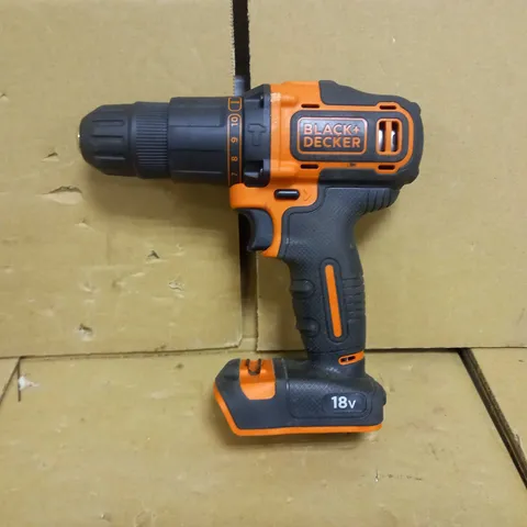 BLACK + DECKER 18V HAMMER DRILL