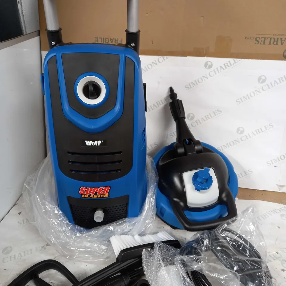 WOLF SUPER BLASTER PRESSURE WASHER BLUE