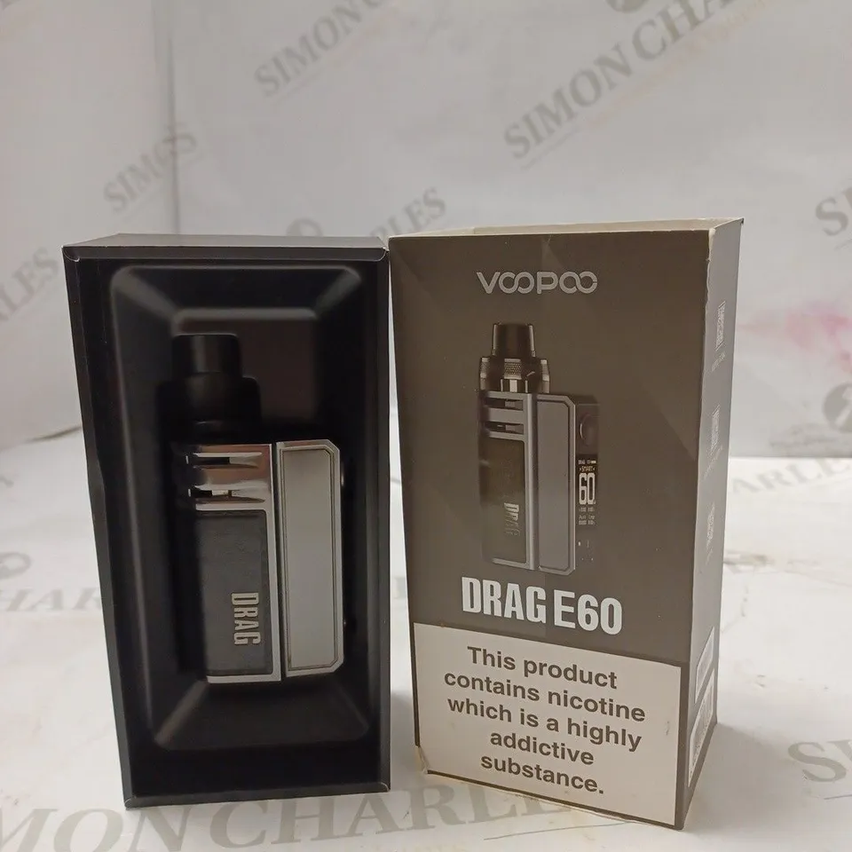 BOXED VOOPOO DRAG E60 - BLACK.