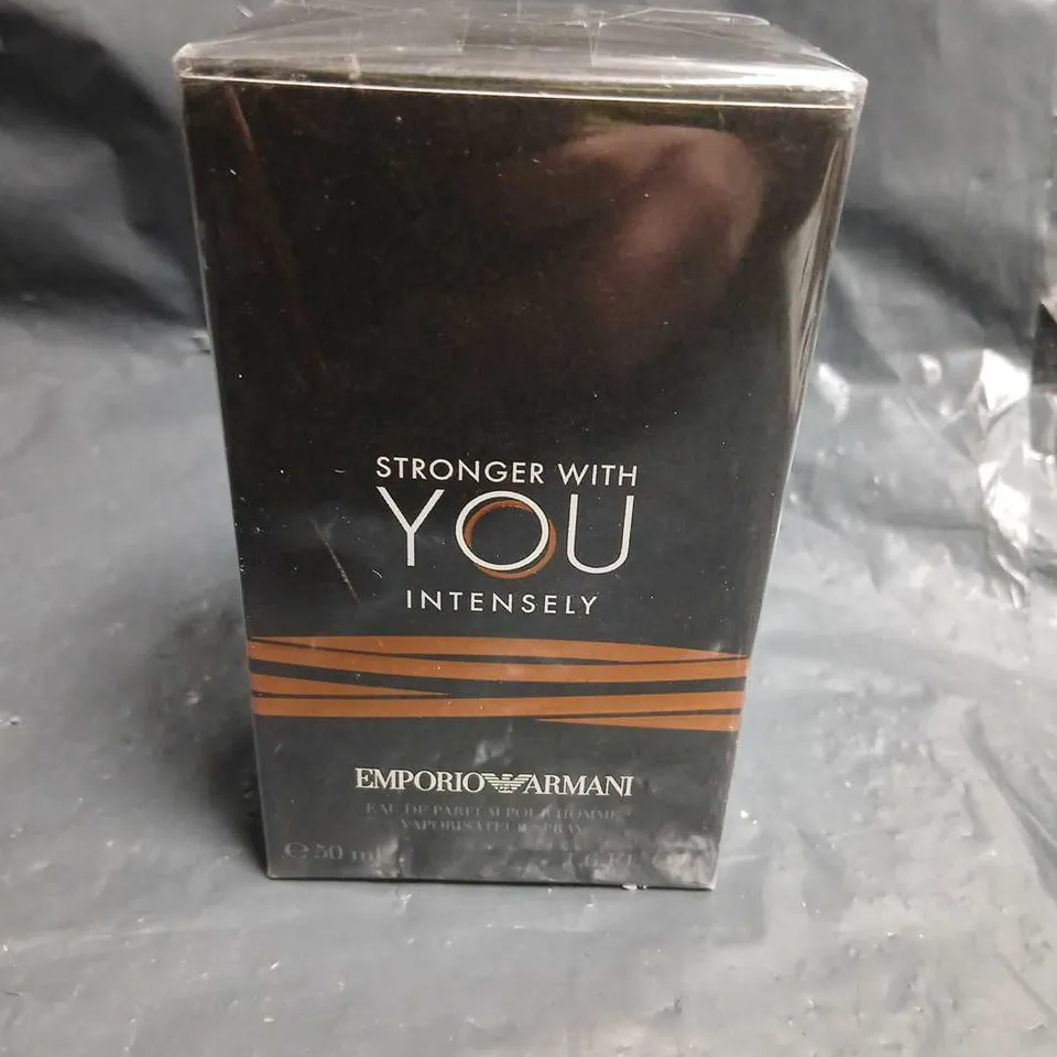 BOXED AND SEALED STRONGER WITH YOU INTENSELY EMPORIO ARMANI EAU DE PARFUM 50ML