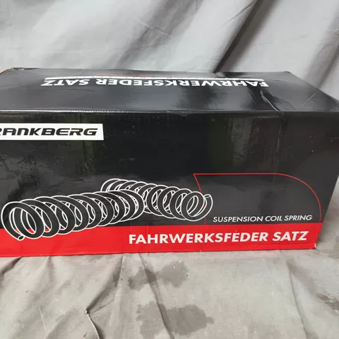 FRANKBERG FAHRWERKSFEDER SATZ – SUSPENSION COIL SPRING BLACK