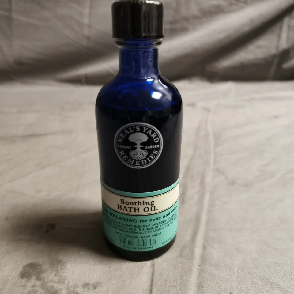 NEAL'S YARD REMEDIES SOOTHING BATH OIL – 100 ML