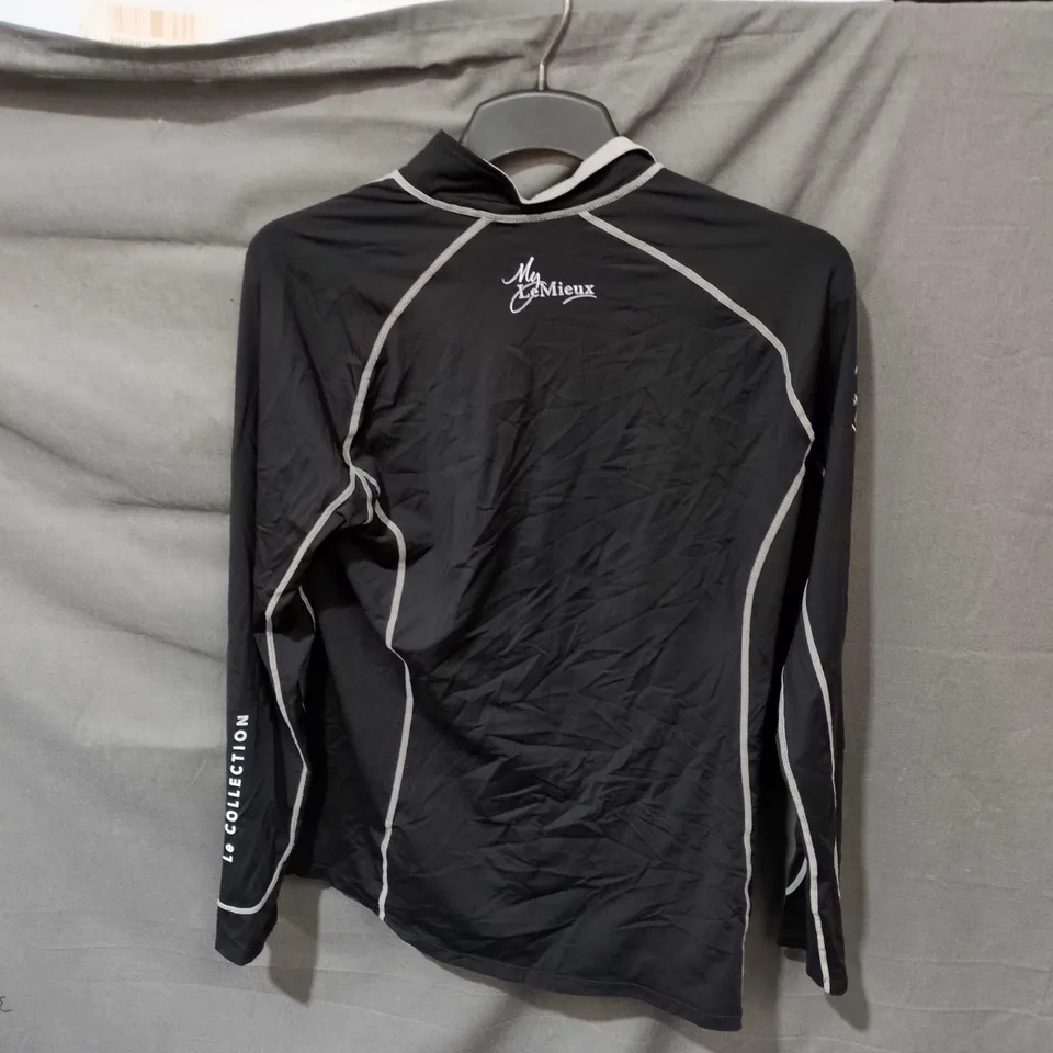 LEMIEUX COLLECTION BLACK JACKET, XL