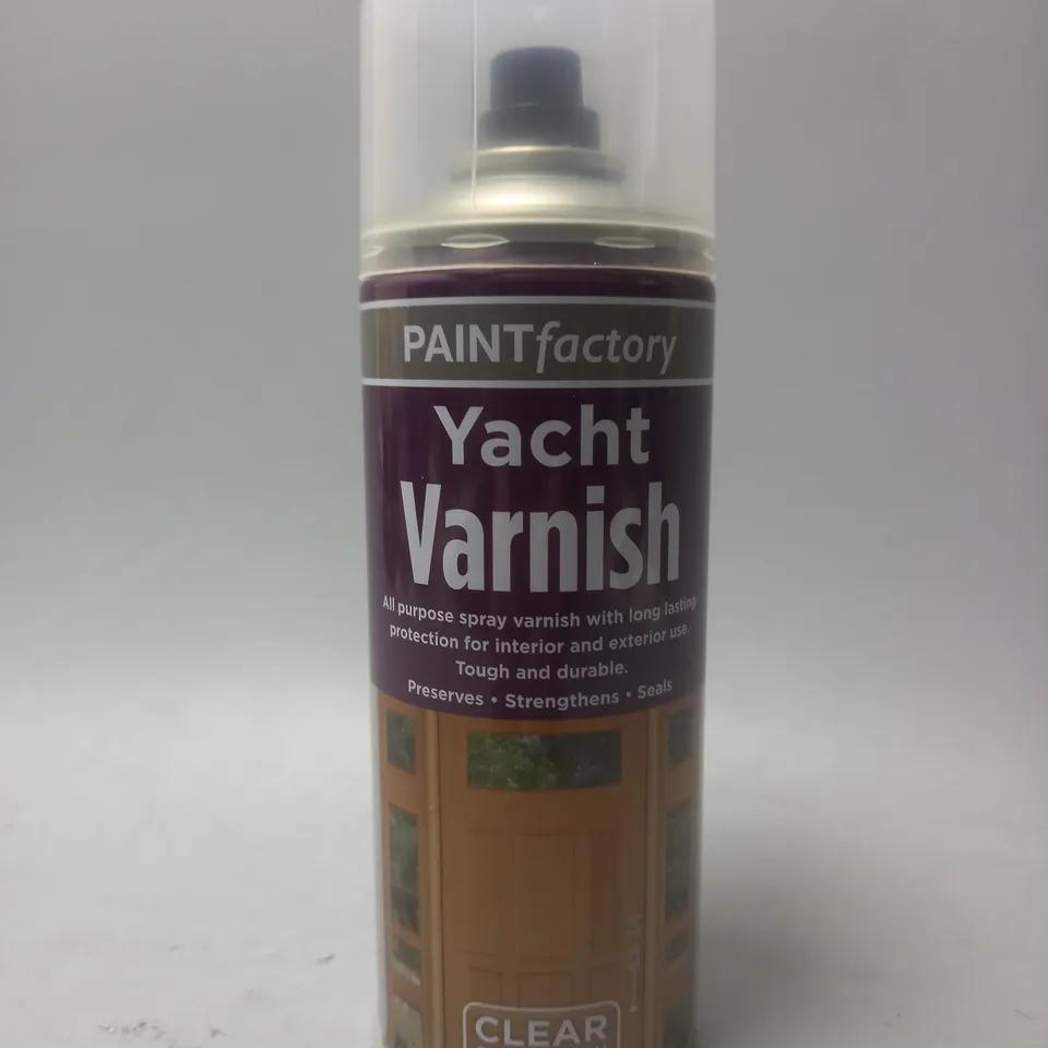 BOX OF 12 YACHT VARNISH - 400ML - COLLECTION ONLY
