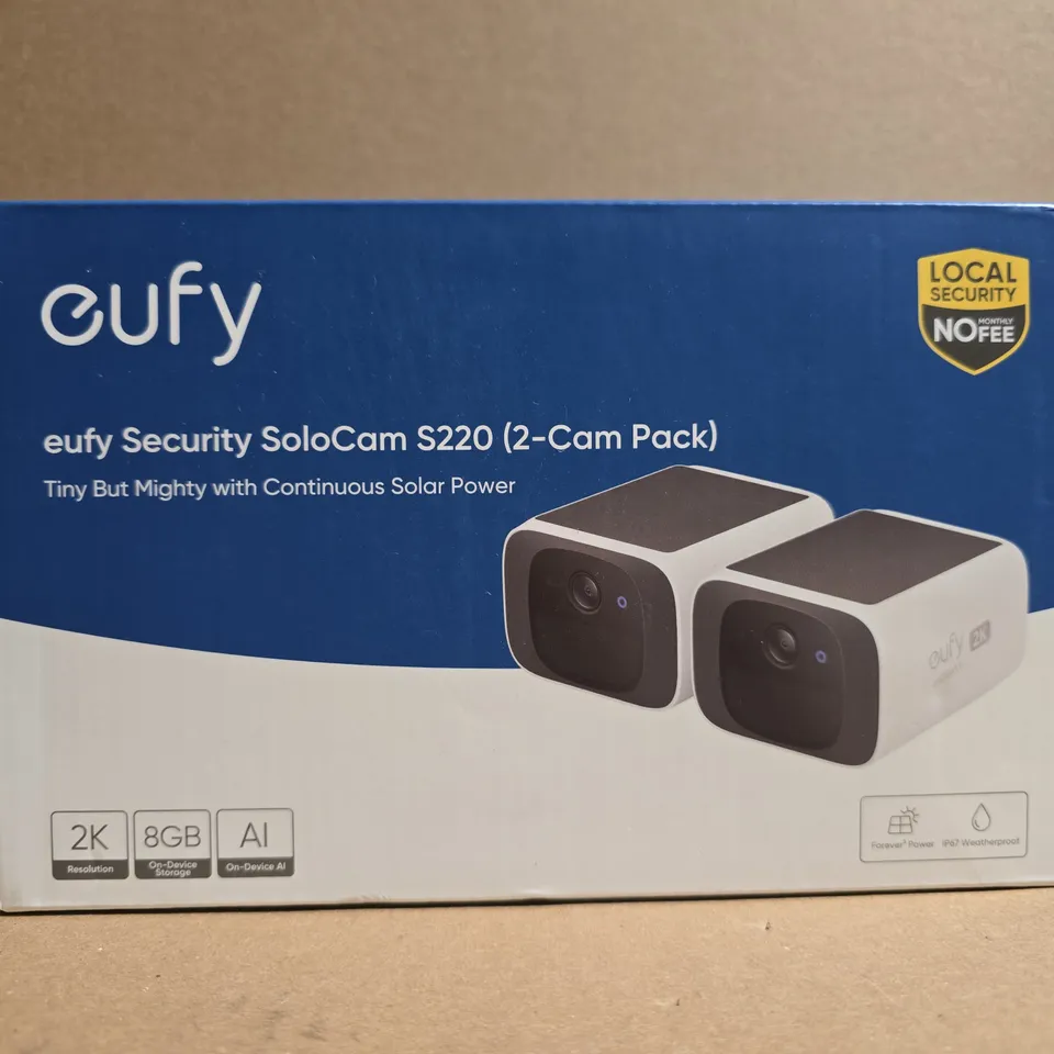 EUFY SECURITY SOLOCAM S220 2-CAM PACK