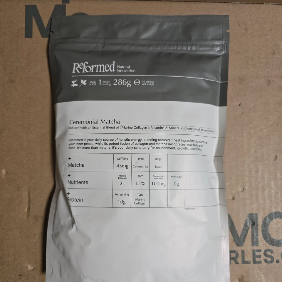 REFORMED CEREMONIAL MATCHA, 286G POUCH