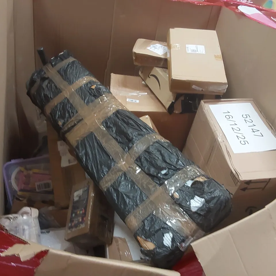 PALLET CONTAINING ASSORTED ITEMS TO INCLUDE: STAIR CLIMBER, L'OR BARISTA COFFEE MACHINE, STEAM CLEANERS, CERAMIC HOB ECT