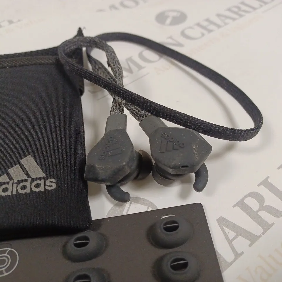 BOXED ADIDAS FWD-01 BLUETOOTH SPORT HEADPHONES - NIGHT GREY