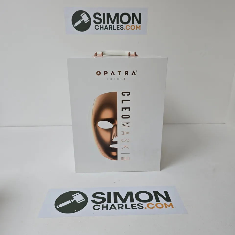 OPATRA LONDON CLEOMASK GOLD FACIAL MASK - BOXED
