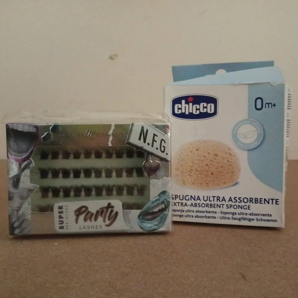 APPROXIMATELY 5 ASSORTED COSMETIC ITEMS TO INCLUDE CHICCO, UNICORN COSMETICS, ETC - COLLECTION ONLY