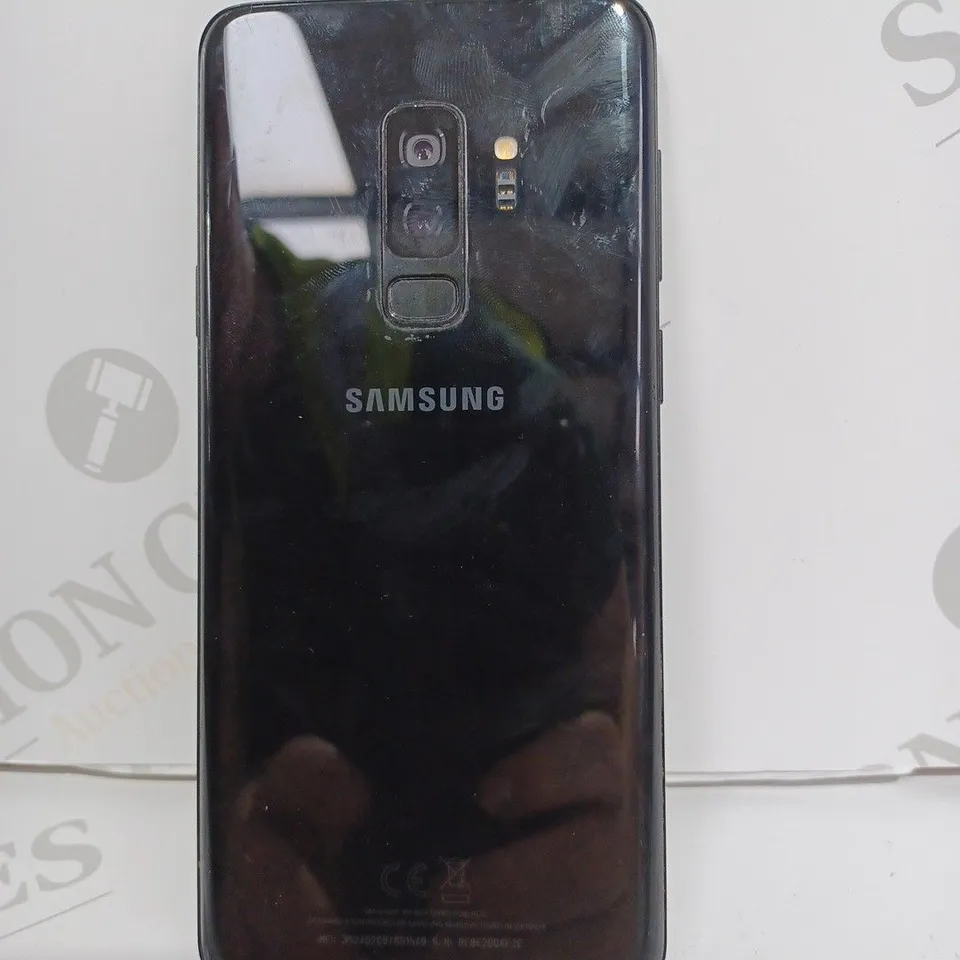 SAMSUNG GALAXY S9+ SMARTPHONE IN BLACK