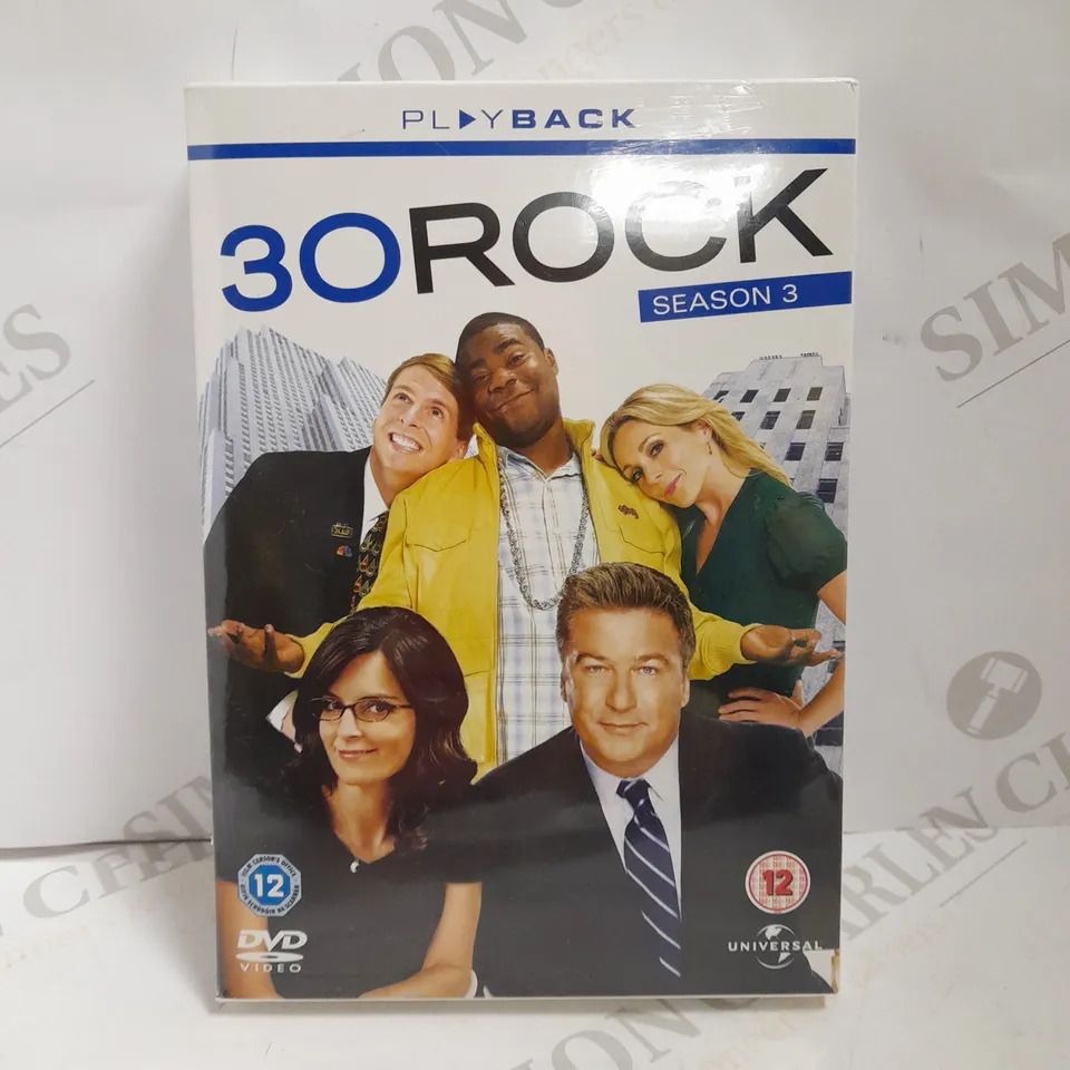 SEALED 30 ROCK SEASON 3 BOX SET