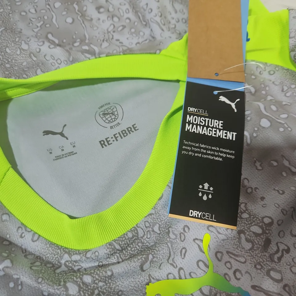 MCFC 3RD JERSEY REPLICA IN COOL WEATHER PRO GREEN - BR M
