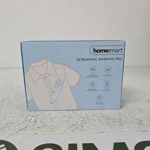 BOXED HOMESMART ULTRASONIC WASHING PEN IN GOLD TONE