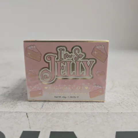 BOXED AND SEALED P.LOUISE I'M JELLY BIRTHDAY CAKE JELLY MAKE-UP REMOVER 45G
