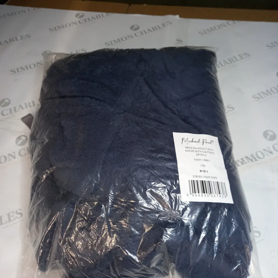 MENS SNUGGLE FLEECE ONESIE SIZE L-XL