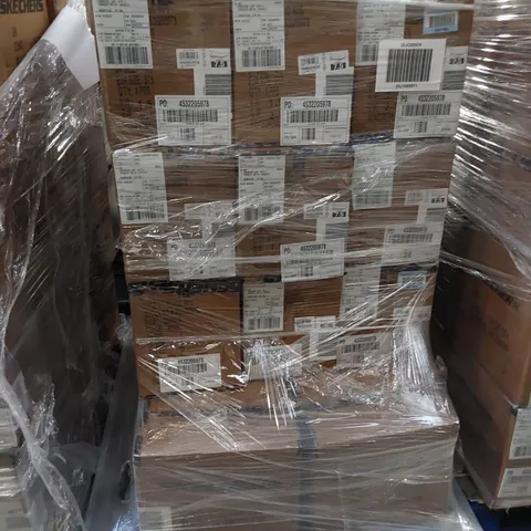 PALLET OF 26 CASES, EACH CONTAINING 4 PAIRS OF SKECHERS ARYA SWEET GLITZ RHINESTONE SKIMMER BALLET SLIP ON - UK SIZE 7.5, ROSE