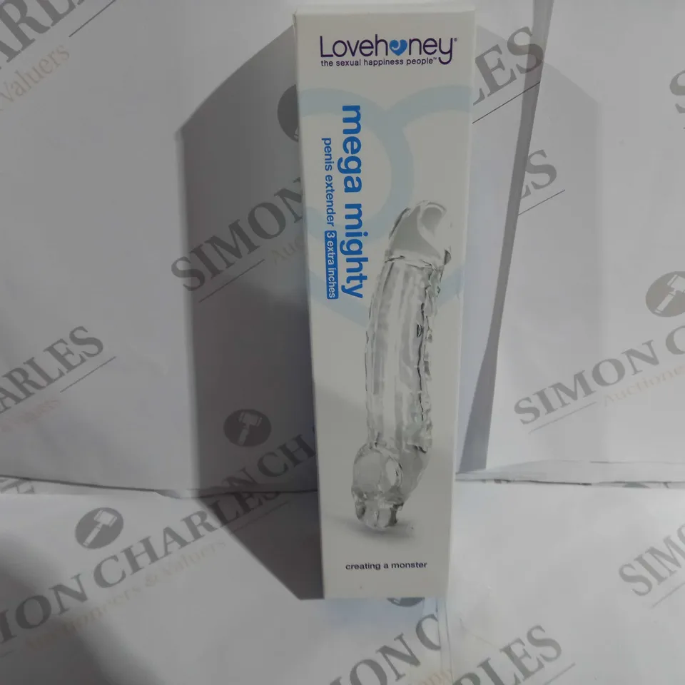 BOXED AND SEALED LOVEHONEY MEGA MIGHTY PENIS EXTENDER