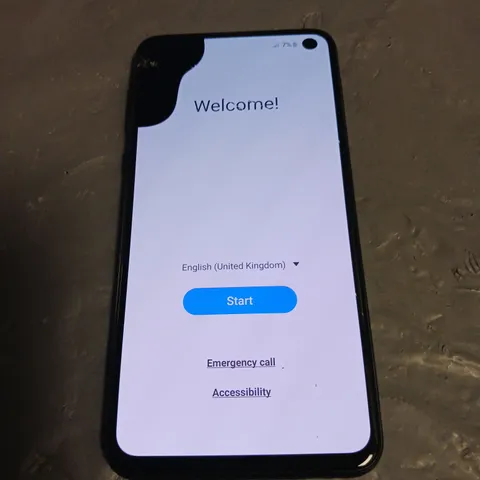 UNBOXED SAMSUNG GALAXY S10E EDGE MOBILE PHONE