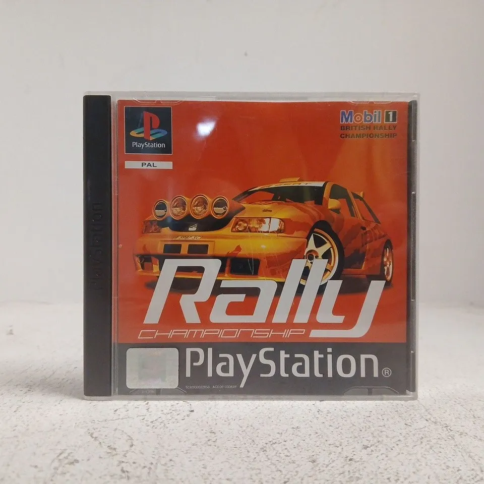 RALLY CHAMPIONSHIP PLAYSTATION 1 VIDEO GAME