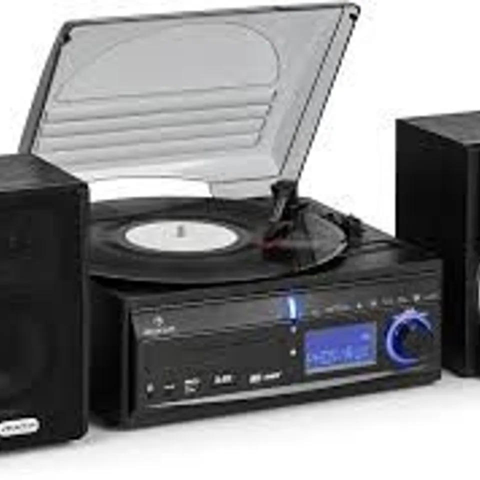 BOXED AUNA MG TURNTABLE 