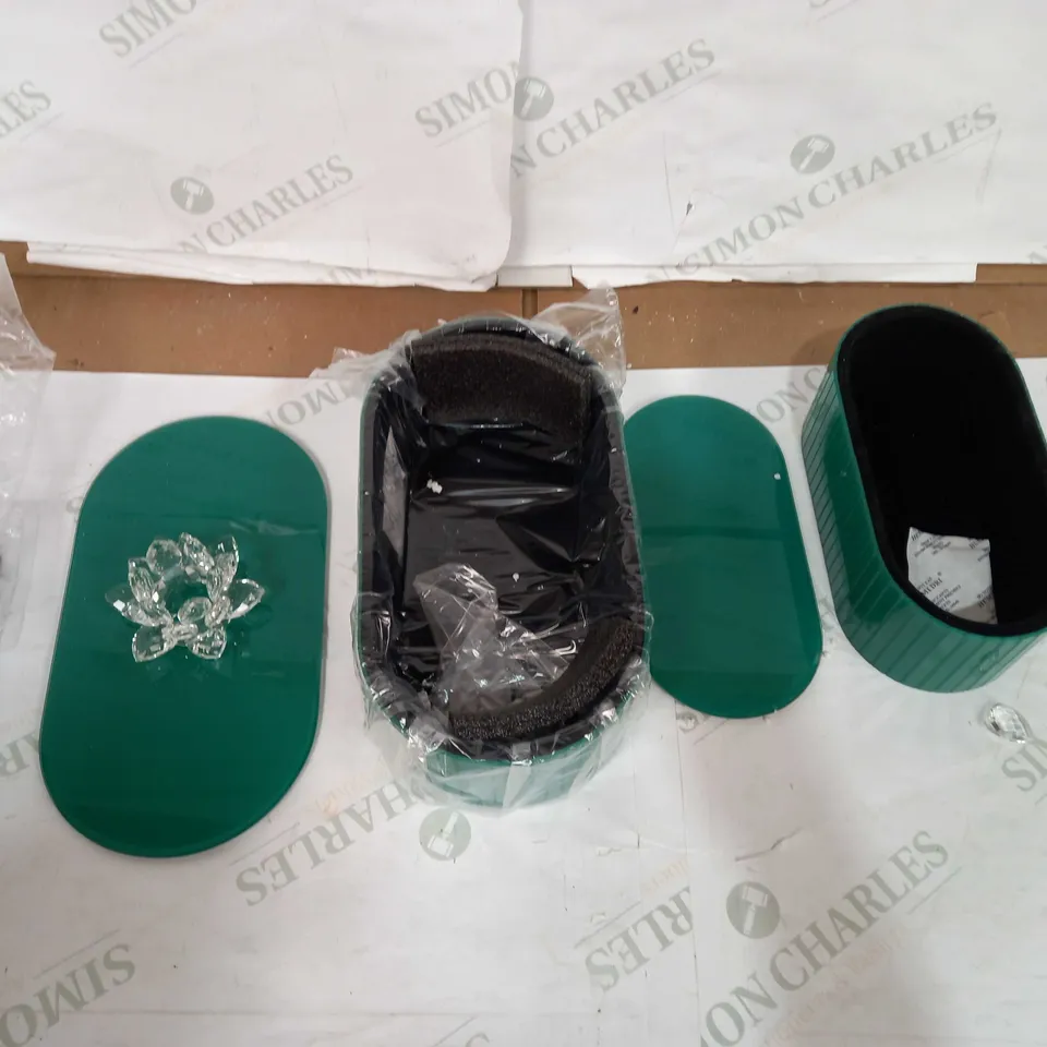 JM BY JULIEN MACONDALD SET OF 2 LOZENGE TRINKET BOXES