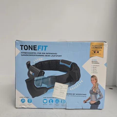 TONEFIT FITNESS WAIST BELT BOXED – TRAINING AID