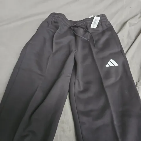 ADIDAS BLACK TRACK PANTS β UK SIZE S