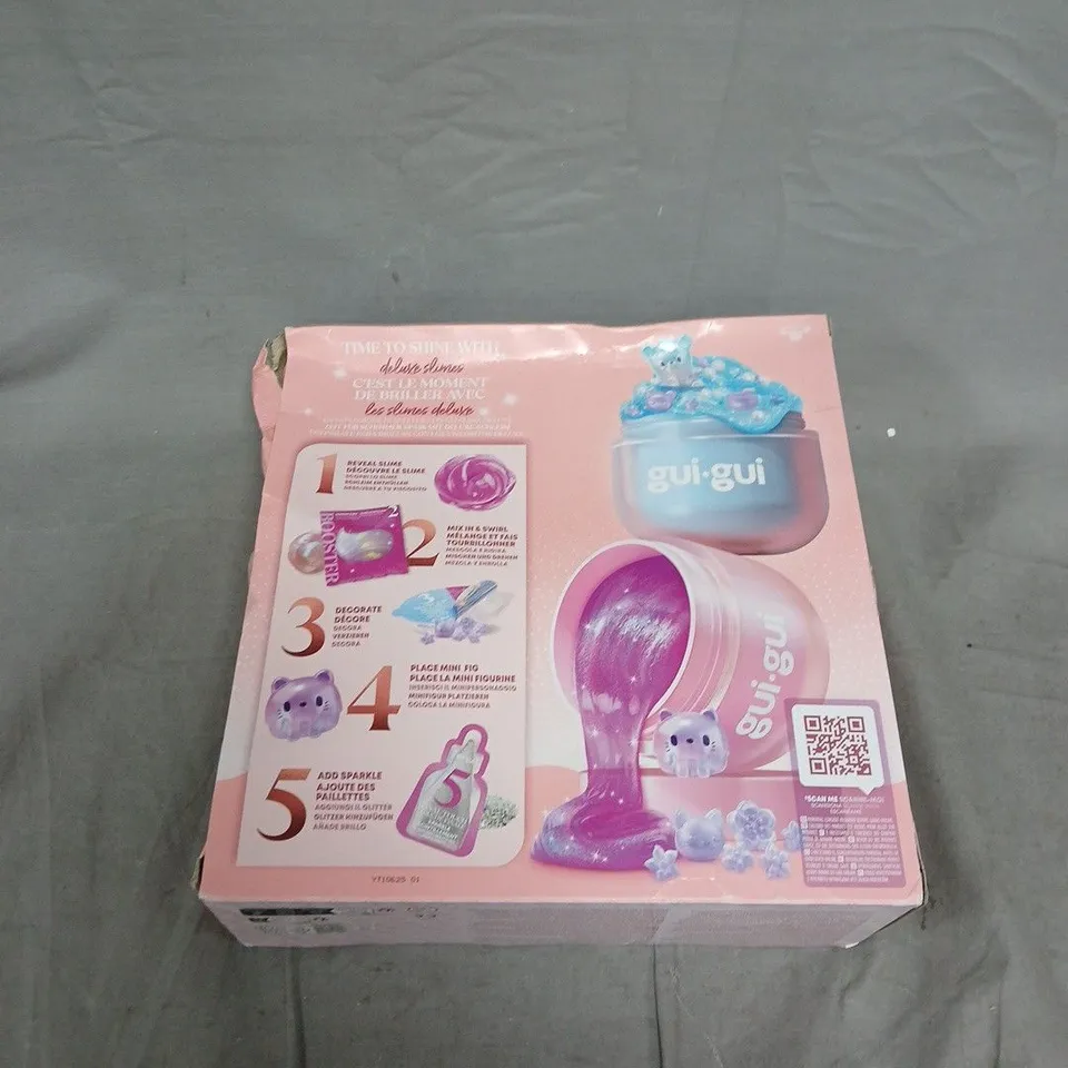 GUI GUI DELUXE DUO PACK SHIMMER SLIME SET