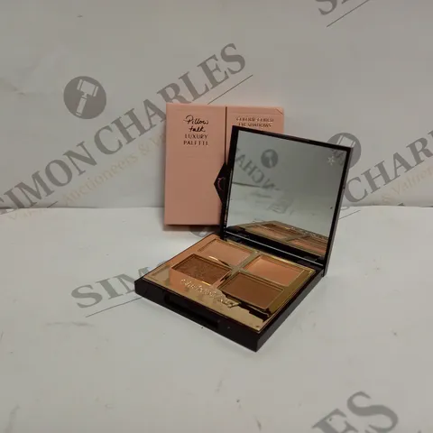 BOXED CHARLOTTE TILBURY PILLOW TALK LUXURY PALETTE COLOUR-CODED EYE SHADOWS 