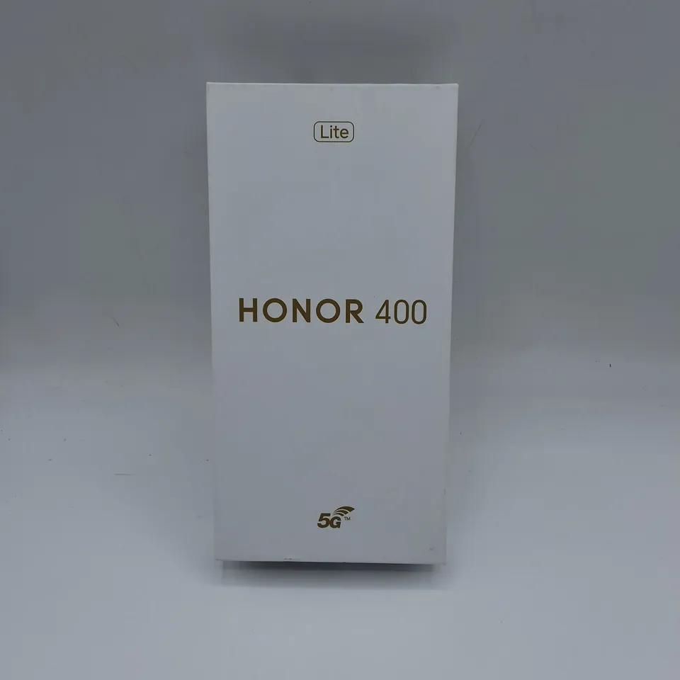 BOXED HONOR 400 LITE 8/256GB IN VELVET BLACK - ABR-NX1