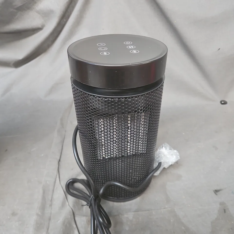 BOXED ROOM HEATER IN BLACK