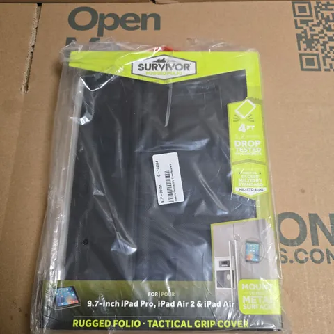 SURVIVOR RUGGED FOLIO TACTICAL GRIP COVER FOR 9.7-INCH IPAD PRO / IPAD AIR