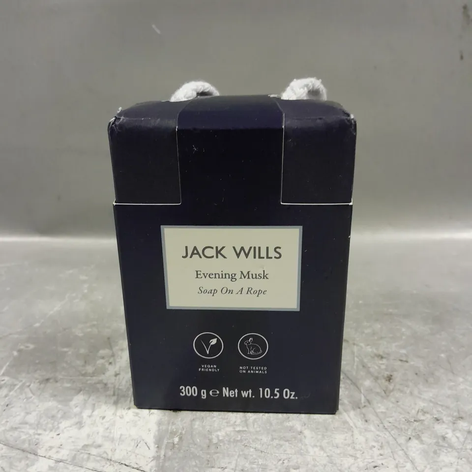 JACK WILLS EVENING MUSK SOAP ON A ROPE 