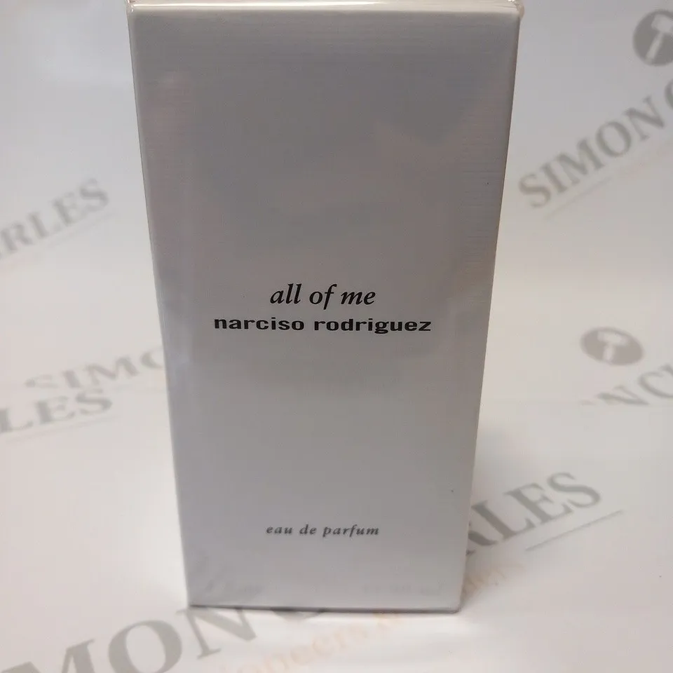BOXED AND SEALED ALL OF ME NARCISO RODRIGUEZ EAU DE PARFUM 90ML