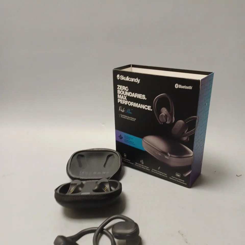 SKULLCANDY EARBUDS PUSH ULTRA TRUE WIRELESS SPORT (BLACK) 